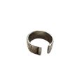 Ring - Silver tone Madiba inscribed ring - ML3604
