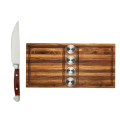 20% OFF! Steak Knife and The Meat Board Combo