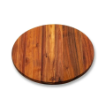 20% OFF! Wooden Lazy Susan 600mm and Basic Cutting Board Delux Range Round Combo