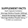 Moringa Miracle (Organic Moringa Oleifera) 150 Capsules (400mg)