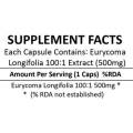 Tongkat Ali (Eurycoma Longifolia) 100:1 Extract 150 Capsules - 0.30kg