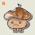 Mushrooms Stickers
