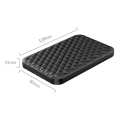 Orico 2.5" 5Gbps|Usb3.0|Diamond Pattern Design|Supports Up To 4Tb - Hard Drive Enclosure - Black