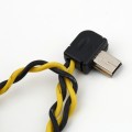 USB 90 Degree to Video Conversion transmitter Cable for GOPRO3