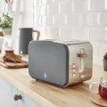 Swan Nordic Grey Kettle and 2 Slice Toaster Pack