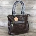 Cotton Road Brown PU Leather Handbag