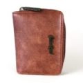 Cotton Road TAN BROWN PU Leather Card Wallet