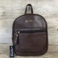 Cotton Road BROWN PU Leather Mini Backpack