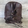Cotton Road BROWN PU Leather Mini Backpack
