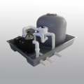 POOL PUMP AND FILTER WITH HOUSING 0.75KW/3BAG (COMBI BOX )NO ELECTRICAL DB