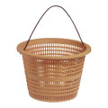 POOL WEIR SWIMQUIP REPLACEMENT WEIR MUSTARD BASKET AND WHITE VAC LID WITH CUFF (COMBO)