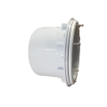 POOL LIGHT HOUSING FOR FIBREGLASS/VINYL LINER  SHELL WITH GLAND NUT AND SEAL 170mm