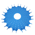 POOL CLEANER POOL-TECH REPLACEMENT DISC/SKIRT SKY BLUE