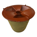 POOL WEIR TERRACOTTA VACUUM LID AND BASKET QUALITY ORIGINAL (COMBO)