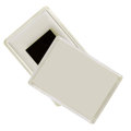 Blank Clip in Fridge Magnet (49mm X 68mm) Photo frame magnet