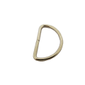 100pcs D-Ring, 20mm inner width - Semi Circle Ring, Not welded, 16mm height, D Loop