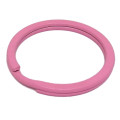 100pcs Pink Flat 30mm Split Ring