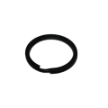 Split ring Flat (25mm) Black colour, Ring for keyrings, keyring rings