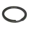 Gun-Metal Black Flat Split Ring for Keytags - 30mm