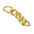 100pcs Small Gold Chain with Jump Ring, 30mm Length, Ideal for keychains