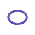 50pcs Split Ring, Flat, 30mm Lavender