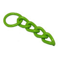 100pcs Chain, Lime colored, light green keying chain