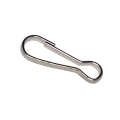 Silver Metal Snap spring hook / Lanyard Clip (25mm)