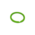 100pcs Flat Split Ring, Lime coloured for Keyrings and Accessories (25mm) Green split ring