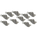 Charm, 10 Identical sea shell charms