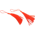 100pcs Vibrant 80mm Bright Orange Tassle Thread - Ignite Your Creativity with Bold Colour