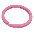 100pcs Pink Flat Split Ring for Keyrings and Accessories (25mm)