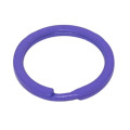 100pcs Lavender Flat Split Ring for Keyrings and Accessories (25mm)