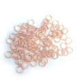 25pcs Small Rose Gold Jump Ring - Ideal for Keyrings and Tags, 10mm Diameter