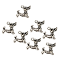 (Set of 7) Identical Dog Charms