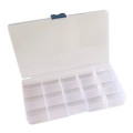 Box, Plastic with 15 compartments