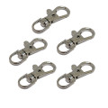 100pcs Secure and Stylish Silver Snap Hook - Perfect for Various Applications