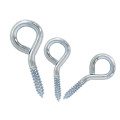 100pcs Small Silver Screw Eye Hook Pin - Perfect for DIY Crafts and Jewelry Making