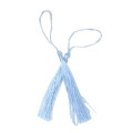 10pcs Baby Blue 80mm Tassels for Delicate Personalization