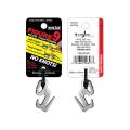 Nite Ize figure 9 rope tightener silver (small)