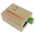 GNOME232: Ethernet to RS232 converter