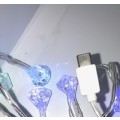Samsung diamond lights USB charging cable