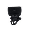 120W Dual USB Car Charger - 3 Way Cigarette Lighter Splitter - GPS Adapter