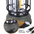 Solar Rechargeable  Camping Lantern LED Tent Light -Outdoor Emergency Lamp