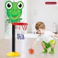 1 Set Basketball Stand Toys Adjustable with Base