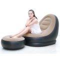 Lazy Inflatable Sofa - Sleeping Chair Flocking Single Seat