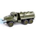 Combat Flat Bottom Truck Vehicles Toy - Camouflage Military Tanker