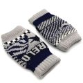 Fingerless Mittens - Warm Winter Fingerless Gloves - Navy