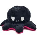 Happy Sad Octopus - Mini Mood Octopus Plush Toy - Pink Ghost