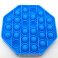 Pop It Fidget Toy -Popping Bubble Game- Blue