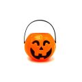 Bufftee Halloween Pumpkin Tiny Trick or Treat Bucket